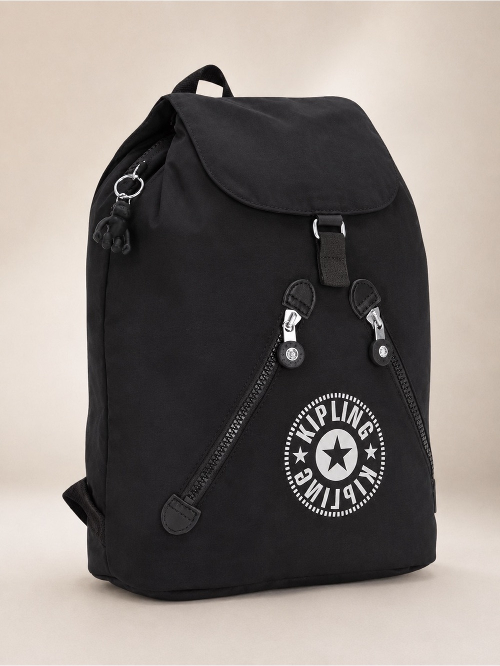 NWT KIPLING Navy Fundamental Backpack - Size Medium - SOLD OUT ONLINE - Picture 6 of 16